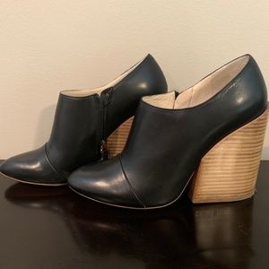 Chloe Stacked Heel Booties sz 39